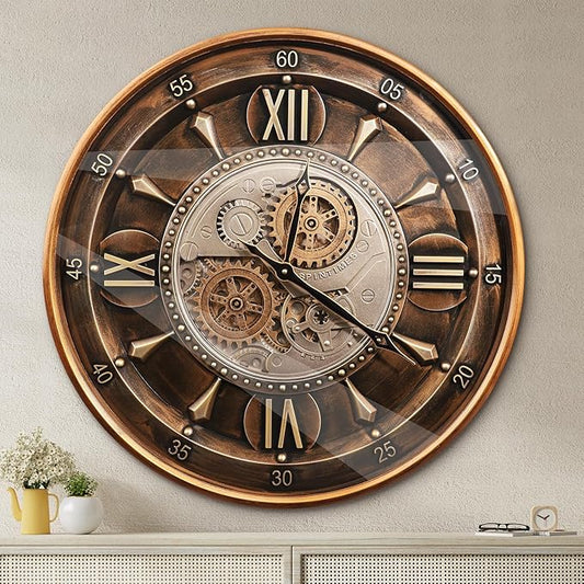 October Elf 24 Inch Wall Clock