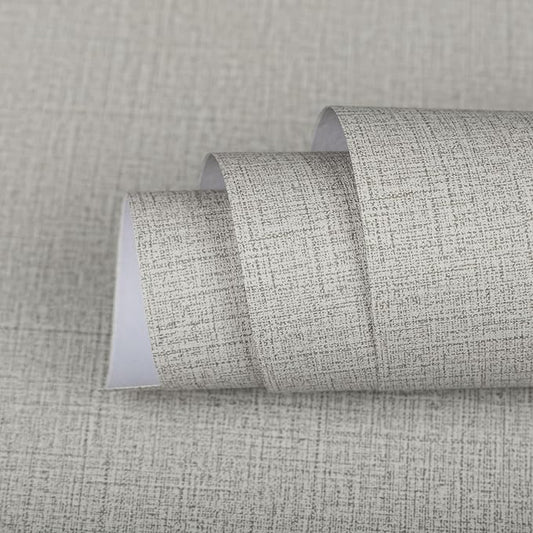 TANONE Contact Paper Peel and Stick, Grasscloth Wallpaper Adhesive Removable