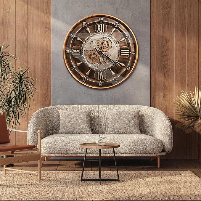 October Elf 24 Inch Wall Clock