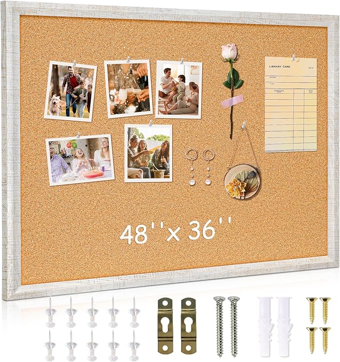 DOLLAR BOSS Cork Board for Wall