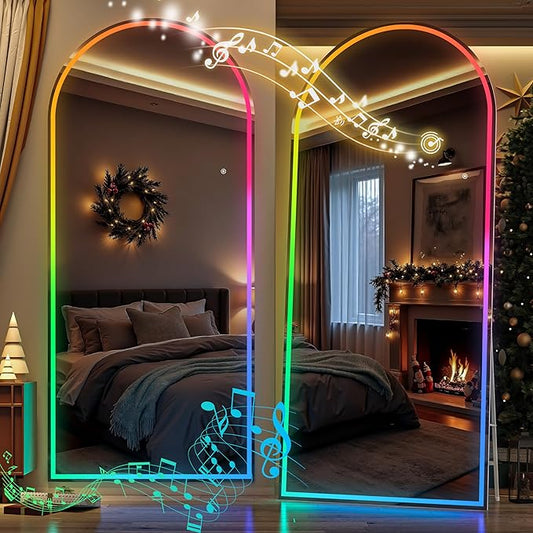 Hasipu Arch Full Length Mirror 95 x 40 in