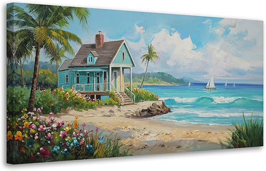 Anolyfi Tropical Canvas Wall Art