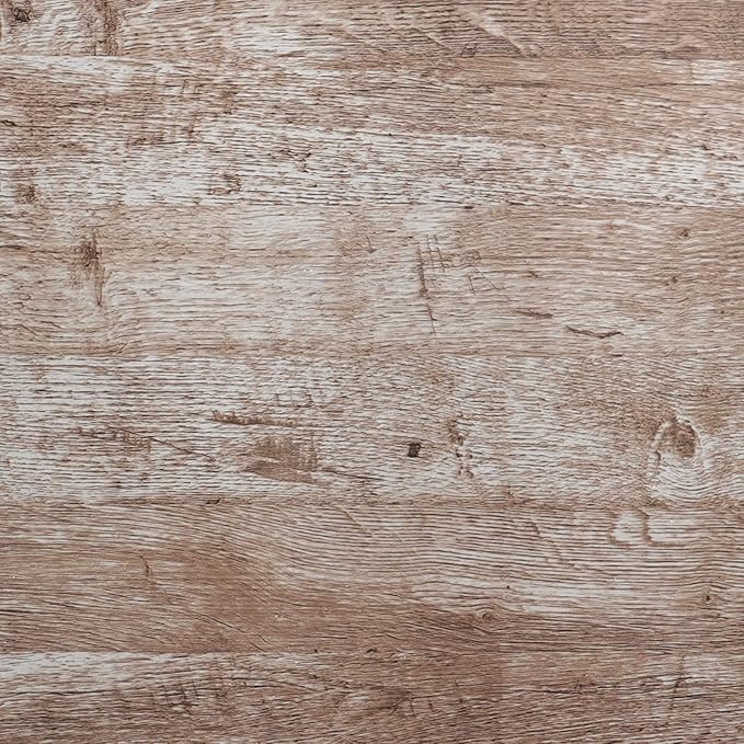 Dimoon Wallpaper 118" x17.7''Wood Wallpaper Brown Thicken Grey Dark Wood