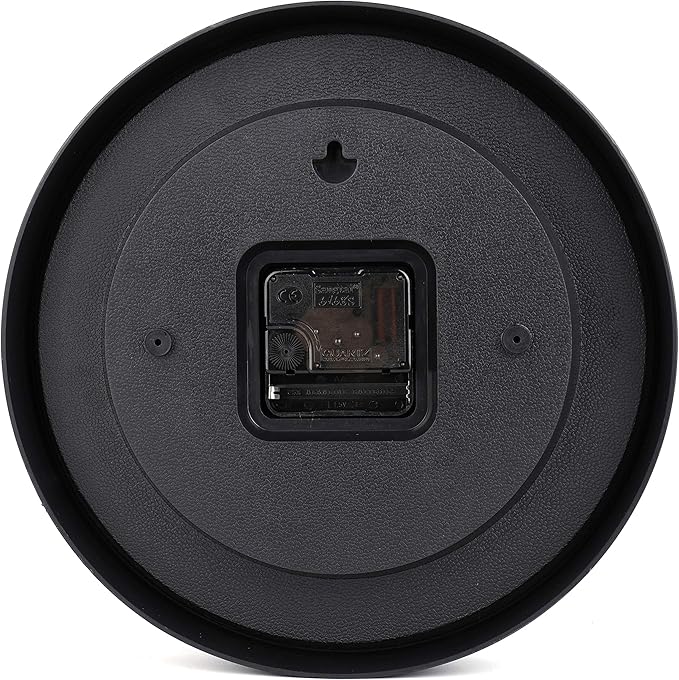 Foraineam 2-Pack Silent Non Ticking Wall Clock
