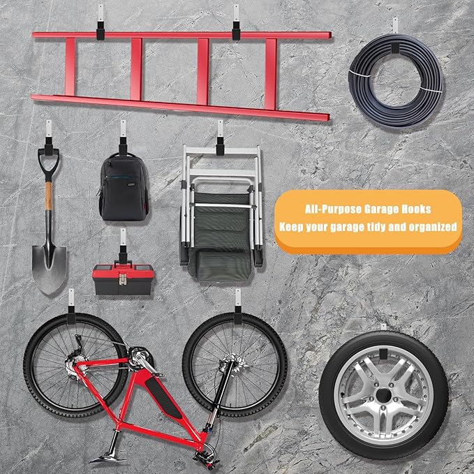 Heavy Duty Garage Utility Hooks