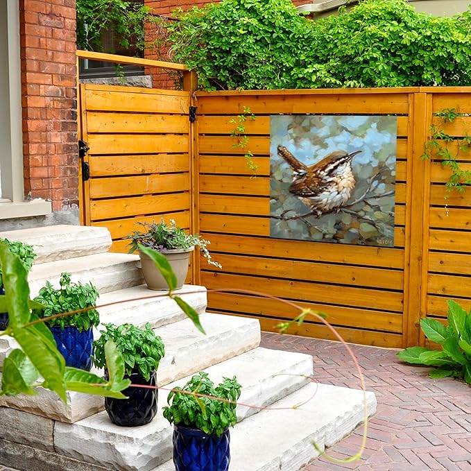 Outdoor Canvas Art - Andrea Lavery 'Looking for Signs' Wall Art for Outdoor Spaces, Patios, or Gardens by Trademark Fine Art