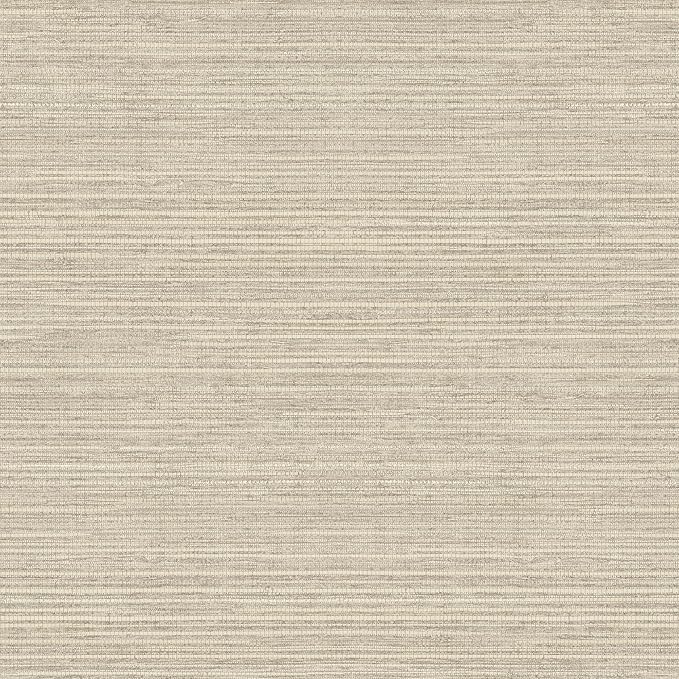 Norwall Imitation Grasscloth Wallpaper in Taupe
