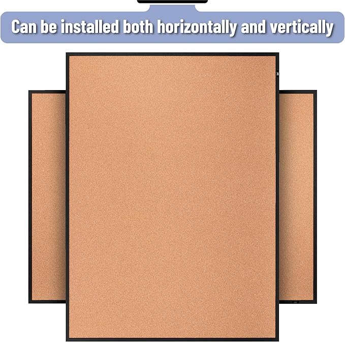 Mr. Pen- Cork Notice Board, 36 X 24 Inches, Cork Bulletin Board