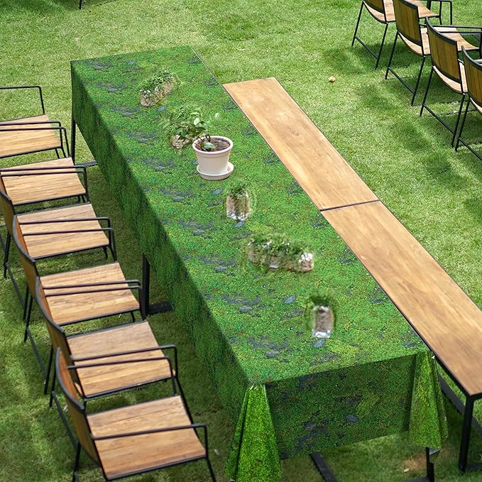 Kochorie 100 Ft x 54 Inch Green Moss Tablecloth Roll