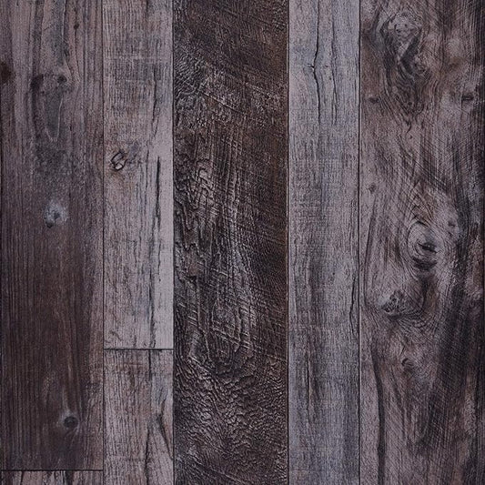 WENMER Grey Wood Peel and Stick Shiplap Self Adhesive Wallpaper