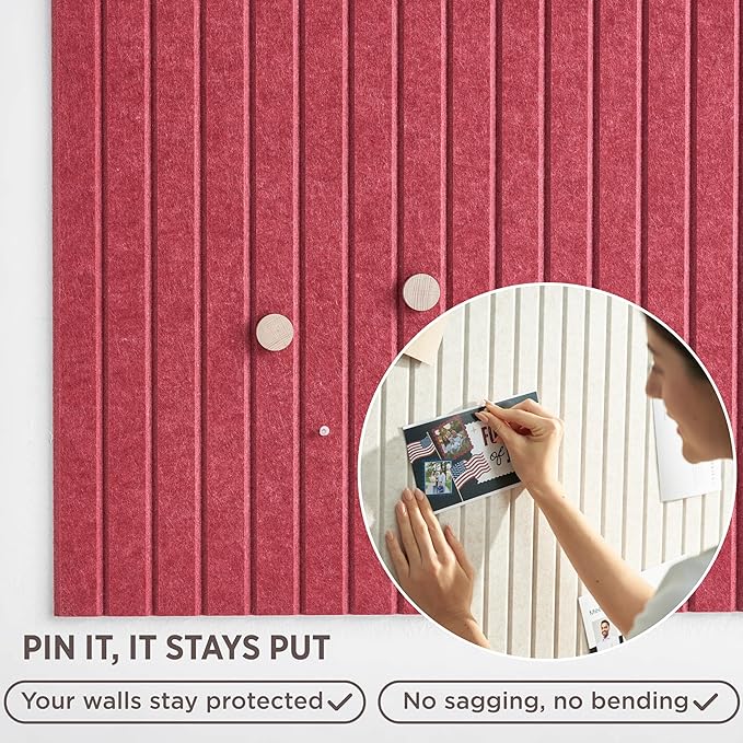 VIVELDA Large Bulletin Board 48x36