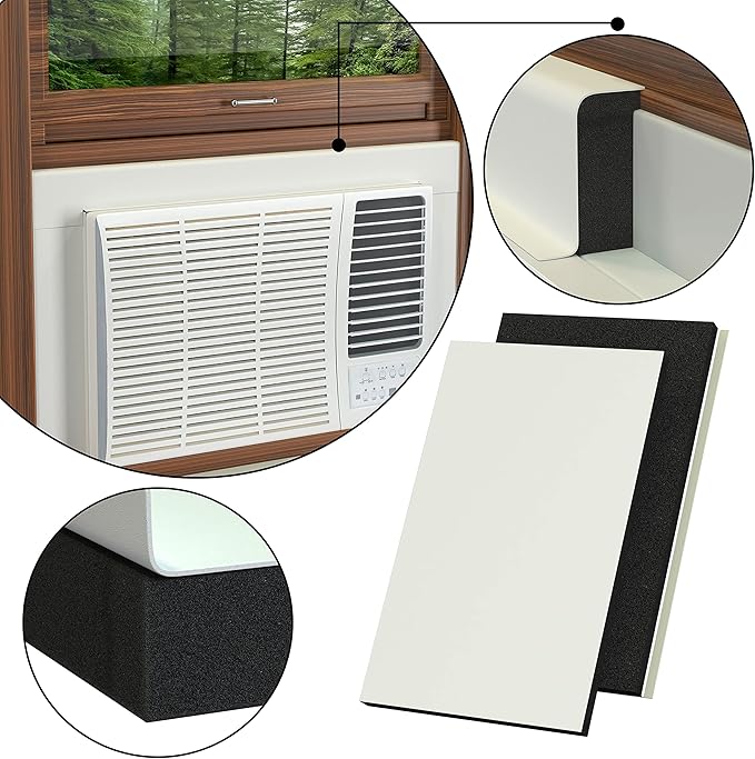 Breeze Stop Surround Insulation Side Panels White