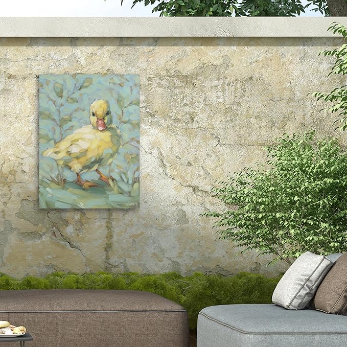 Outdoor Canvas Art - Andrea Lavery 'Splish Splash' Wall Art for Outdoor Spaces, Patios, or Gardens by Trademark Fine Art