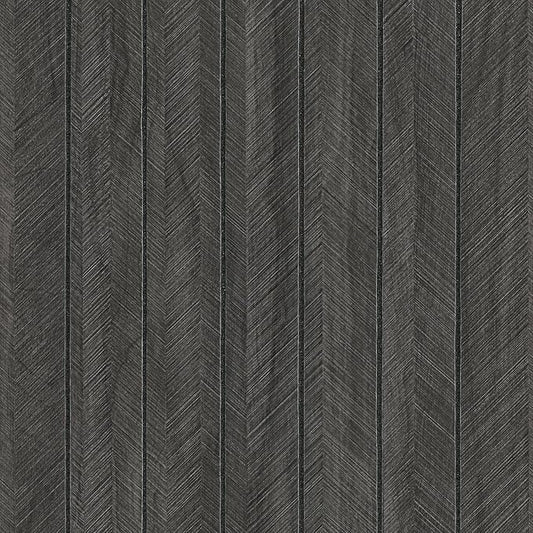 CHIHUT Charcoal Wood Panels for Wall 12"x79" Sound Absorbing Herringbone Wood