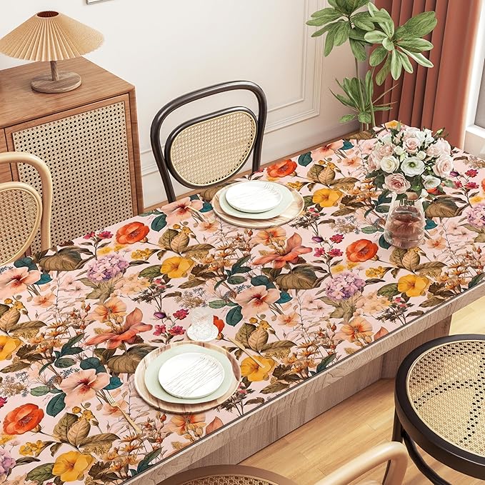 Jeweluck Floral Peel and Stick Wallpaper Vintage Floral Contact Paper Peel and