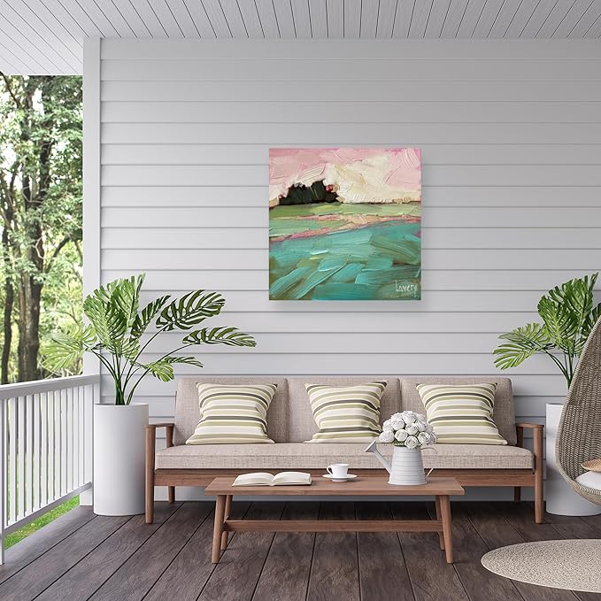 Outdoor Canvas Art - Andrea Lavery 'DAY DREAMS' Wall Art for Outdoor Spaces, Patios, or Gardens by Trademark Fine Art