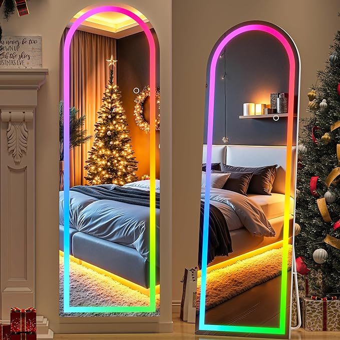 Hasipu Arch Full Length Mirror 55.5 x 15.7 in
