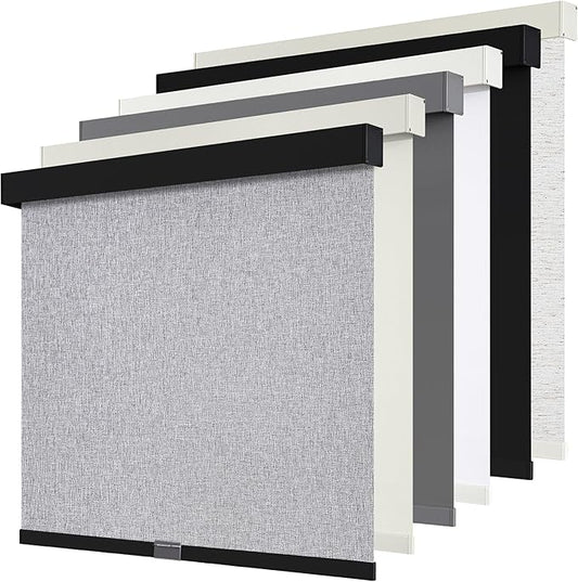 SUNOFF Cordless Blackout Roller Shades Blinds