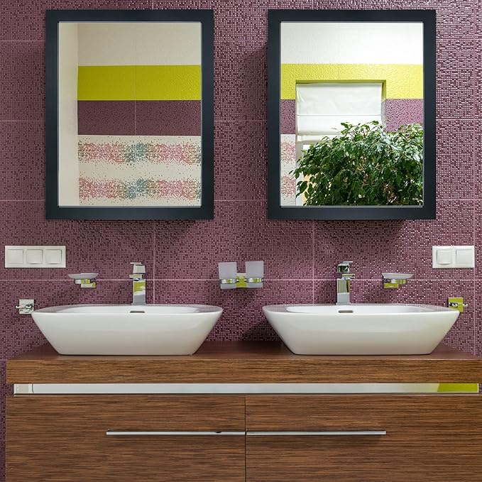 BOMINICA Rectangular Wall Mirror Framed Wall Mirror 16” x 20”
