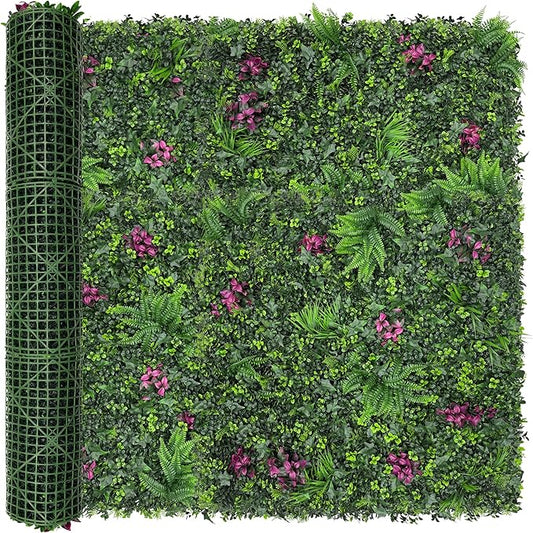 Greenery Grass Wall Boxwood Plant Roll: 60"x128"