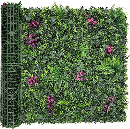 Greenery Grass Wall Boxwood Plant Roll: 40"x120"