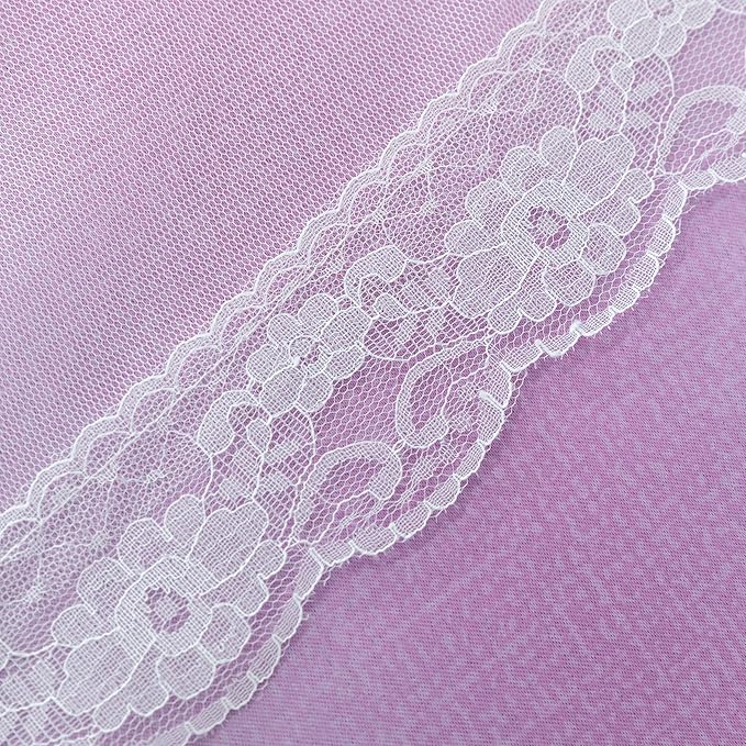 XiDi Curtains for Bedroom Decor, Rainbow Pink Purple/34/79