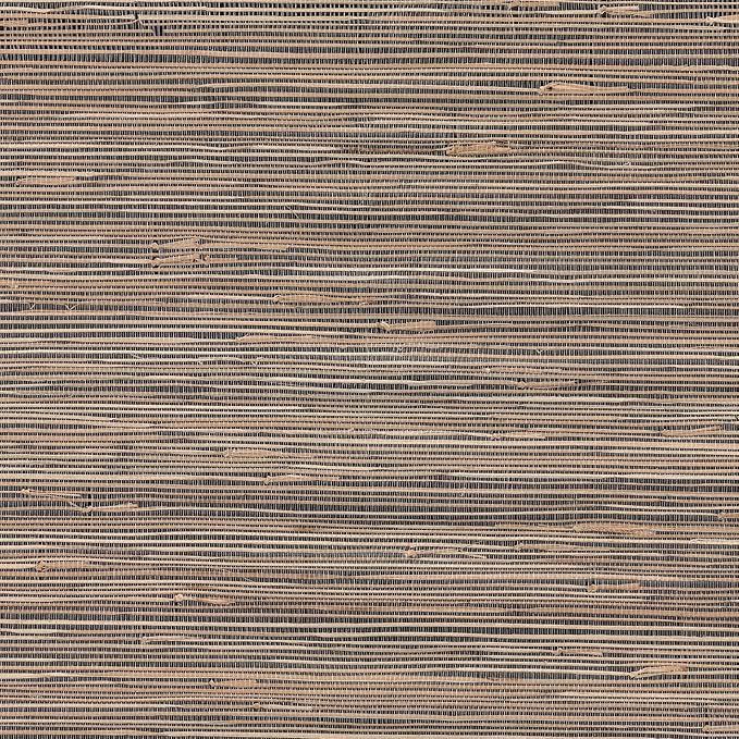 Anhui Black Grasscloth Wallpaper