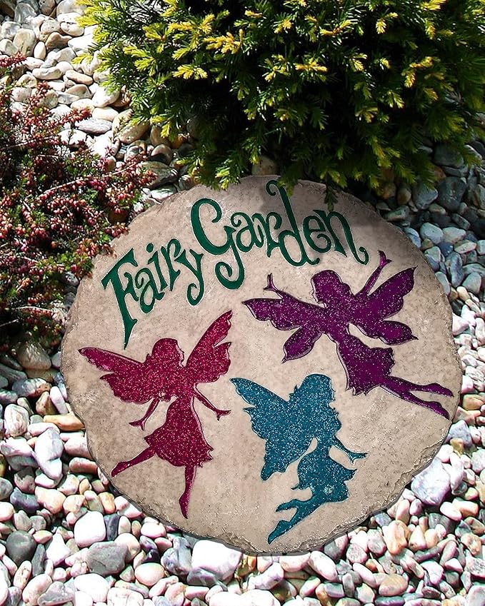 Spoontiques - Garden Décor - U.S. Navy Stepping Stone - Decorative Stone for Garden