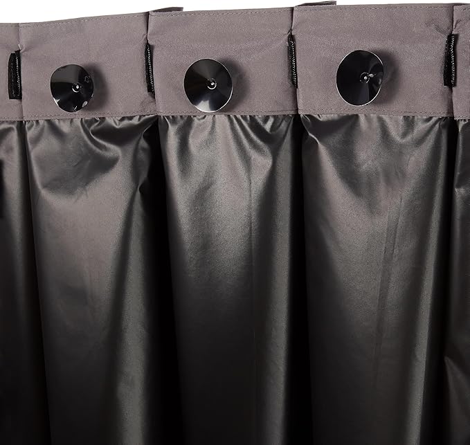 Amazon Basics Portable Energy Saving Noise Reducing Blackout Curtain Shade