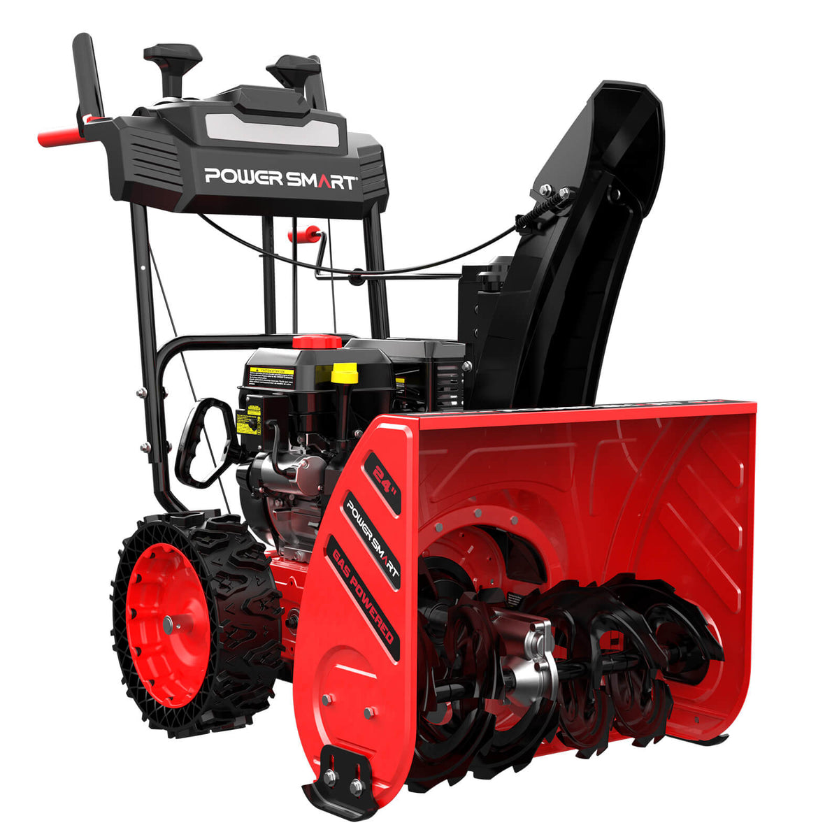 24'' 252cc Two Stage Self-Propelled Gas Snow Blower w/ Electric Start DB7109 (Web Exclusive)