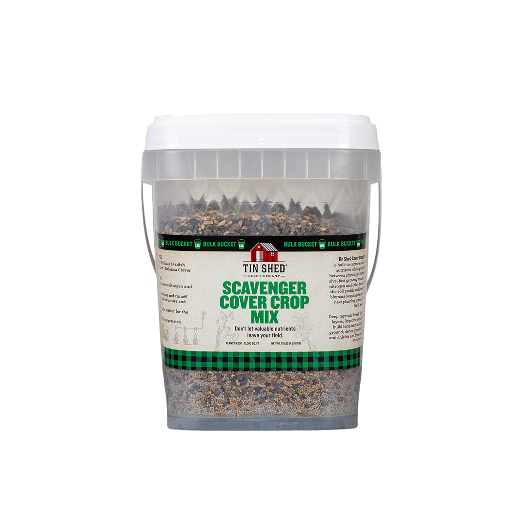 Scavenger Cover Crop Mix â 10 lb. - Covers 9000â12,000 sq ft (0.21â0.28 acres)