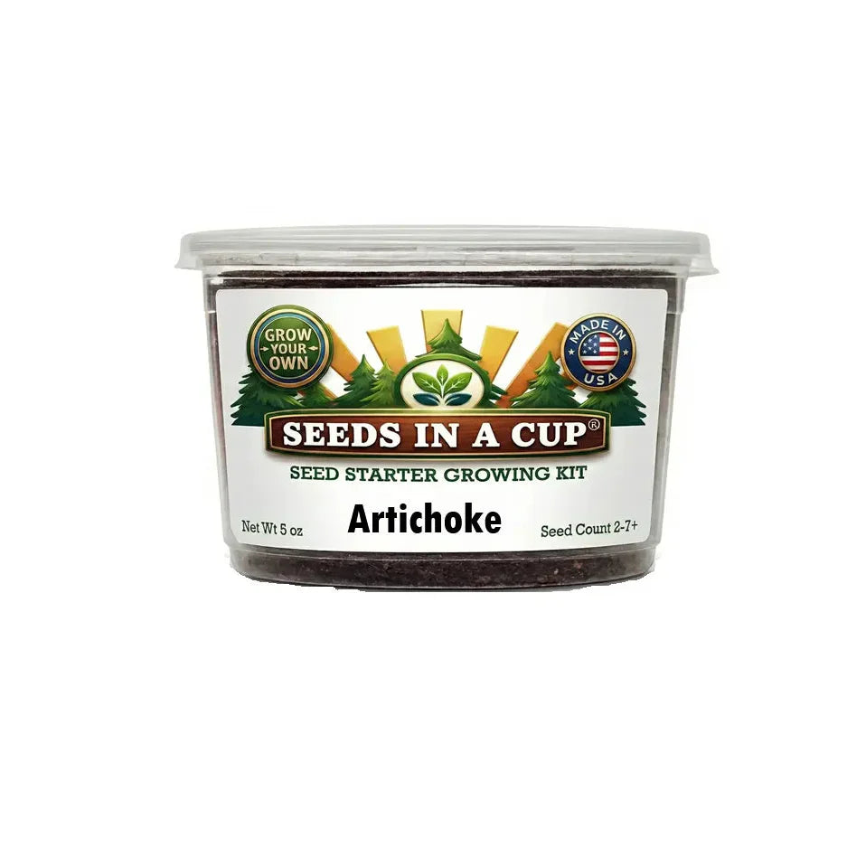 Artichoke Grow Kit | Grow Fresh Artichoke from Seed | Seeds In A CupÂ®