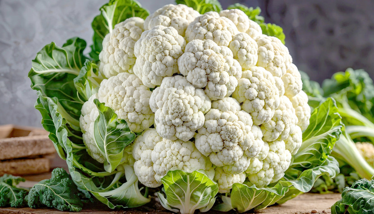 250 SNOWBALL CAULIFLOWER Brassica Oleracea Botrytis Vegetable Seeds