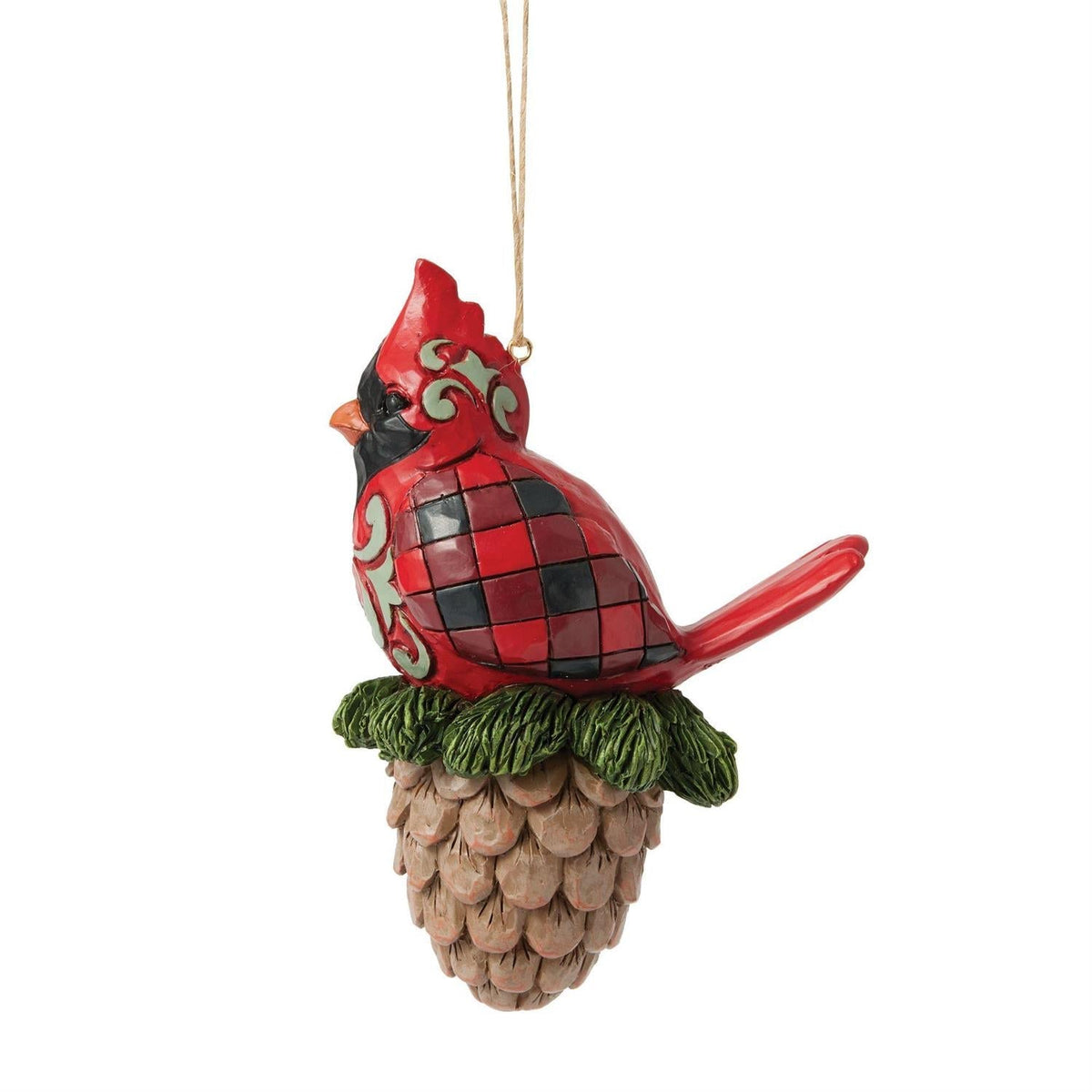 Highland Glen Cardinal Ornament